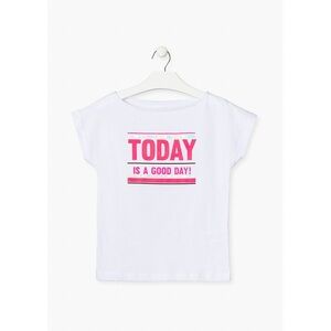 White and Pink Kids T-Shirt